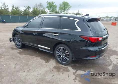 2017 Infiniti Qx60 из США, поврежденный, VIN 5N1DL0MM1HC527699